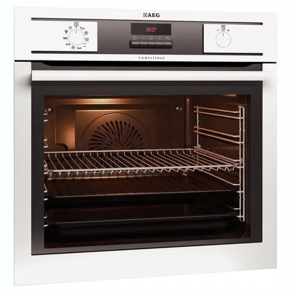 8 Function White Turbo Oven