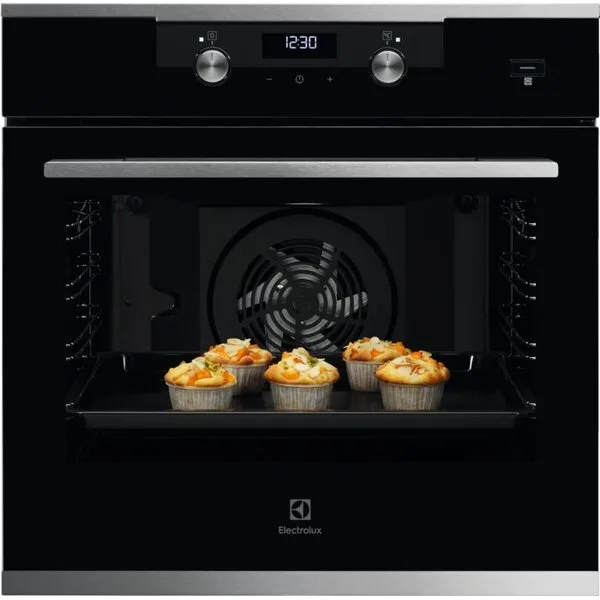 8 Function Black Turbo Oven 71Lt
