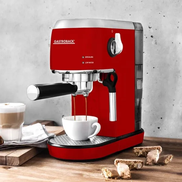 Espresso Coffee Machine Red