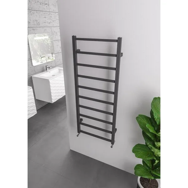 500*1200 400 W Jet Black Dıgıtal Полотенцесушитель