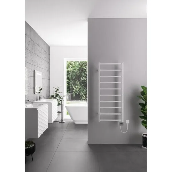500*1200 400 W Jet White Dıgıtal Полотенцесушитель